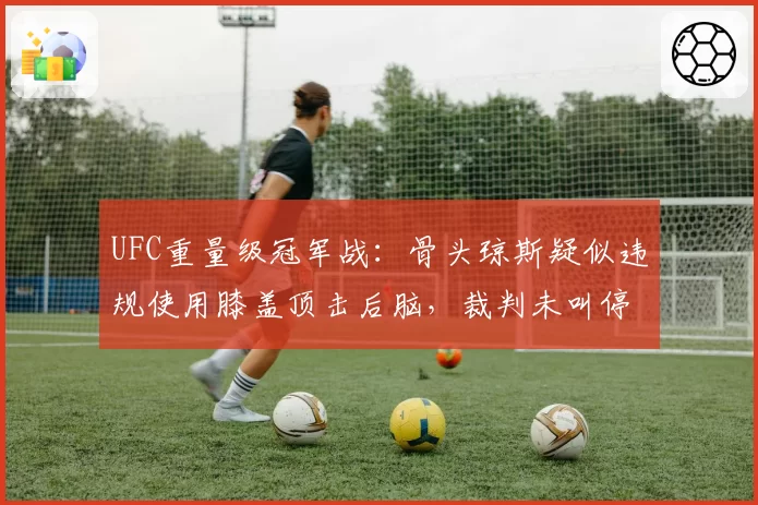 UFC重量级冠军战：骨头琼斯疑似违规使用膝盖顶击后脑，裁判未叫停遭白大拿维护
